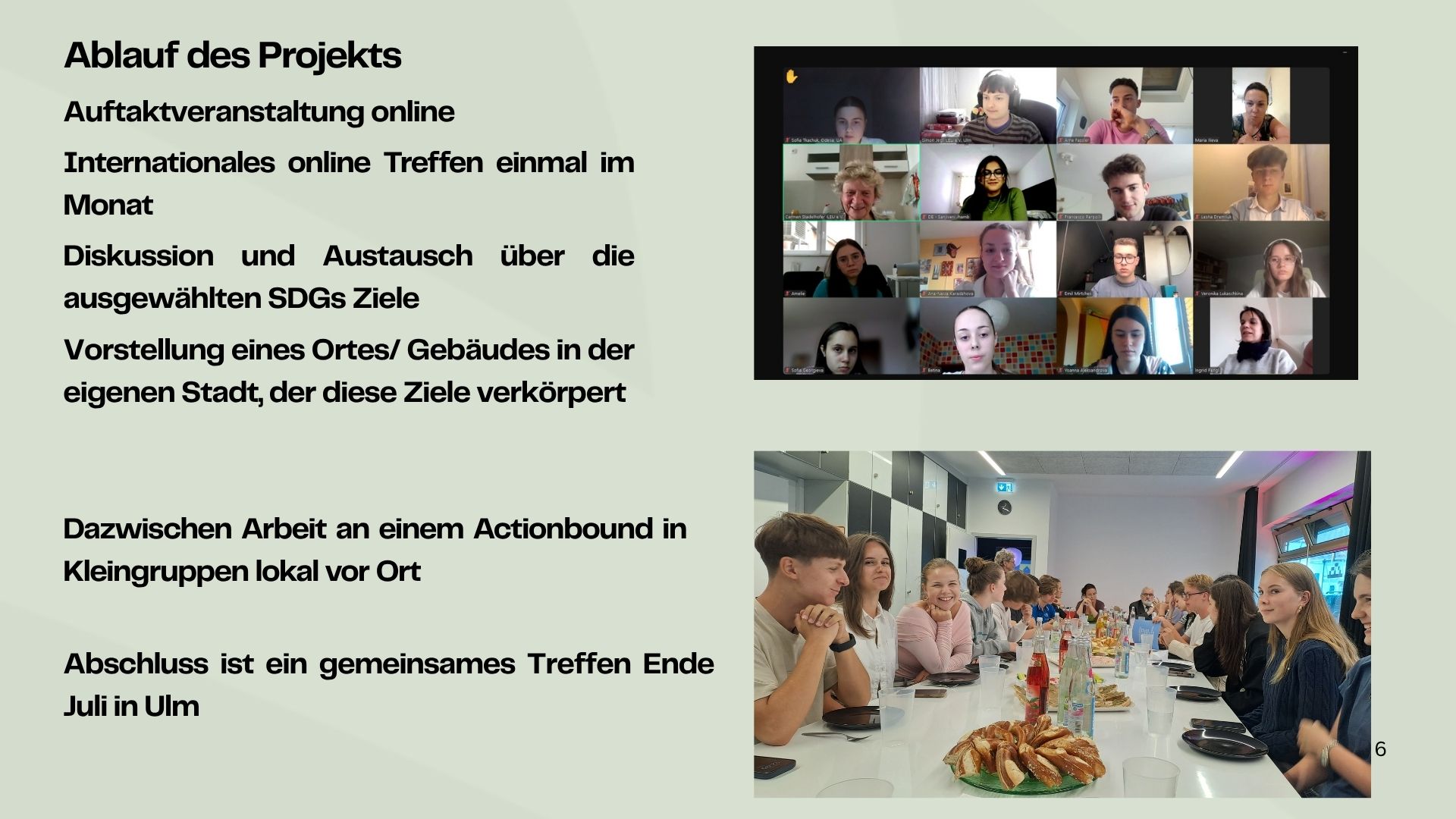 German presentation slide 7