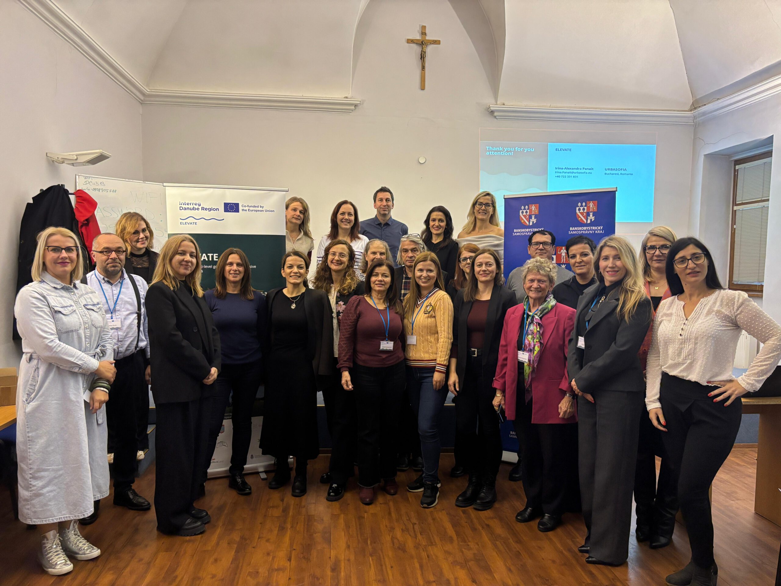 ELEVATE project holds 2nd partner meeting and study visit in Banská Bystrica, 21.–22. October 2025, Slovakia